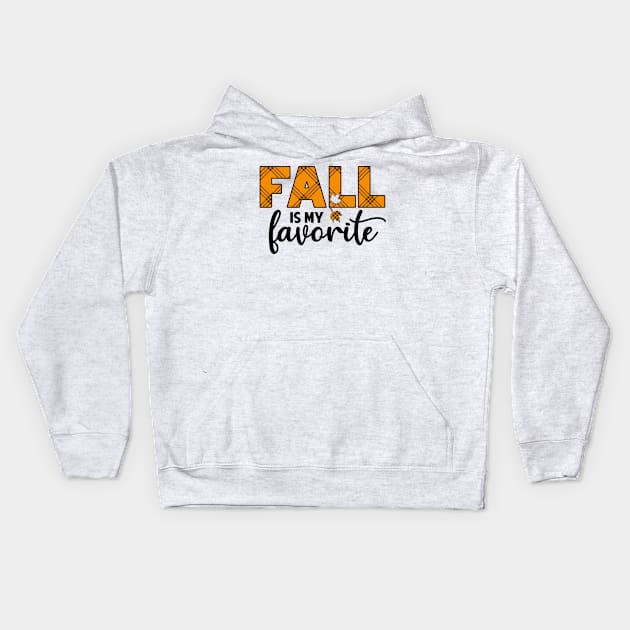 Fall is my favorite Kids Hoodie by Peach Lily Rainbow